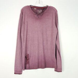 POINT ZERO Men's Long Sleeve Top Size S NWT